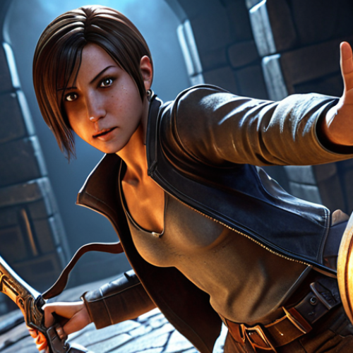 Home 11 **Prompt:** Alex, strategy game character, skill reload speed increase, action pose, digital art, dynamic lighting, balanced gameplay, intricate details.